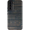 Black Painted Wood Galaxy S22 Pro Case