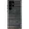 Black Painted Wood Galaxy S22 Ultra Pro Case