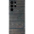 Black Painted Wood Galaxy S22 Ultra Skin