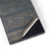Black Painted Wood Galaxy S22 Ultra Skin