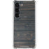 Black Painted Wood Galaxy S23 Clear Case