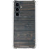 Black Painted Wood Galaxy S23 FE Clear Case