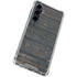 Black Painted Wood Galaxy S23 FE Clear Case
