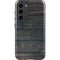 Black Painted Wood Galaxy S23 Plus Pro Case