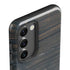 Black Painted Wood Galaxy S23 Plus Pro Case
