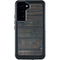 Black Painted Wood Galaxy S23 Plus Waterproof Case