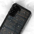 Black Painted Wood Galaxy S23 Plus Waterproof Case