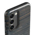 Black Painted Wood Galaxy S23 Pro Case