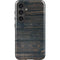 Black Painted Wood Galaxy S24 Impact Case