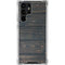 Black Painted Wood Galaxy S24 Ultra Clear Case