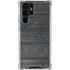 Black Painted Wood Galaxy S24 Ultra Clear Case