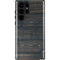 Black Painted Wood Galaxy S24 Ultra Impact Case