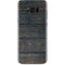 Black Painted Wood Galaxy S8 Plus Skin