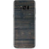 Black Painted Wood Galaxy S8 Skin