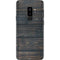 Black Painted Wood Galaxy S9 Plus Skin