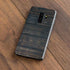 Black Painted Wood Galaxy S9 Plus Skin