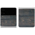 Black Painted Wood Galaxy Z Flip4 5G Skin