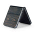 Black Painted Wood Galaxy Z Flip5 5G Skin