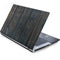 Black Painted Wood Generic Laptop Skin