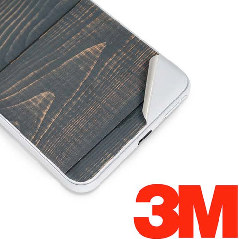 Black Painted Wood Google Pixel 3 Skin