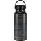 Black Painted Wood Hydro Flask 32oz Wide Mouth Skin