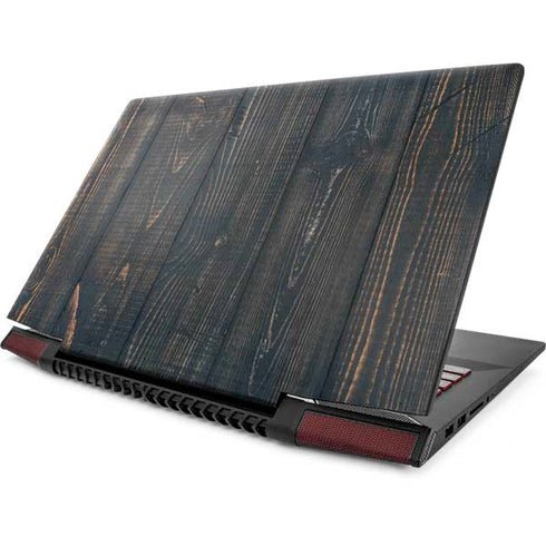 Black Painted Wood Lenovo IdeaPad Skin