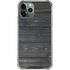 Black Painted Wood iPhone 11 Pro Max Clear Case