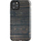 Black Painted Wood iPhone 11 Pro Max Impact Case