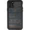 Black Painted Wood iPhone 11 Pro Max Waterproof Case