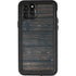 Black Painted Wood iPhone 11 Pro Max Waterproof Case
