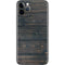 Black Painted Wood iPhone 11 Pro Skin