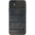 Black Painted Wood iPhone 11 Skin