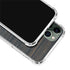 Black Painted Wood iPhone 12 Pro Clear Case