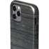 Black Painted Wood iPhone 12 Pro Impact Case