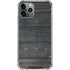 Black Painted Wood iPhone 12 Pro Max Clear Case