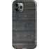 Black Painted Wood iPhone 12 Pro Max Impact Case