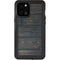 Black Painted Wood iPhone 12 Pro Max Waterproof Case