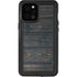 Black Painted Wood iPhone 12 Pro Max Waterproof Case
