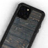 Black Painted Wood iPhone 12 Pro Max Waterproof Case