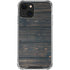 Black Painted Wood iPhone 13 Mini Clear Case