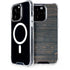 Black Painted Wood iPhone 13 Pro MagSafe Case