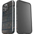 Black Painted Wood iPhone 13 Pro Max Impact Case