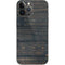 Black Painted Wood iPhone 13 Pro Max Skin