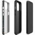 Black Painted Wood iPhone 15 Impact Case