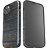 Black Painted Wood iPhone 15 Impact Case