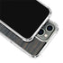 Black Painted Wood iPhone 14 Pro Clear Case