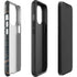 Black Painted Wood iPhone 15 Pro Impact Case