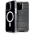 Black Painted Wood iPhone 15 Pro Max MagSafe Case