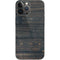Black Painted Wood iPhone 14 Pro Max Skin