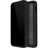 Black Painted Wood iPhone 14 Pro Waterproof Case